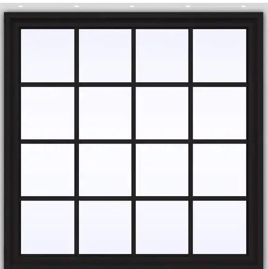 Colonial Grid Fixed Window – Timeless Elegance for Your Home